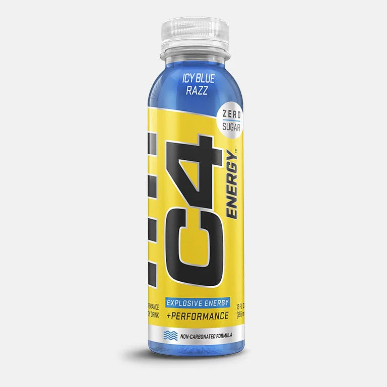 Cellucor C4 Pre-Workout On-the-Go Drink, Blue Razz - 11.7 oz