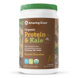 Amazing Grass Organic Protein & Kale 555g 15serv - Smooth Chocolate Flavored 