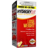 Hydroxycut Pro Clinical 99% Caffeine Free Bonus - 80caps