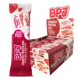 BPJ Crunchy Protein Bar - Strawberry Yogurt (Box of 12)