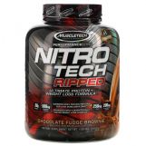 MuscleTech Nitro Tech Ripped 4lbs - Chocolate Fudge Brownie (Exp: 30 Jan 2024)